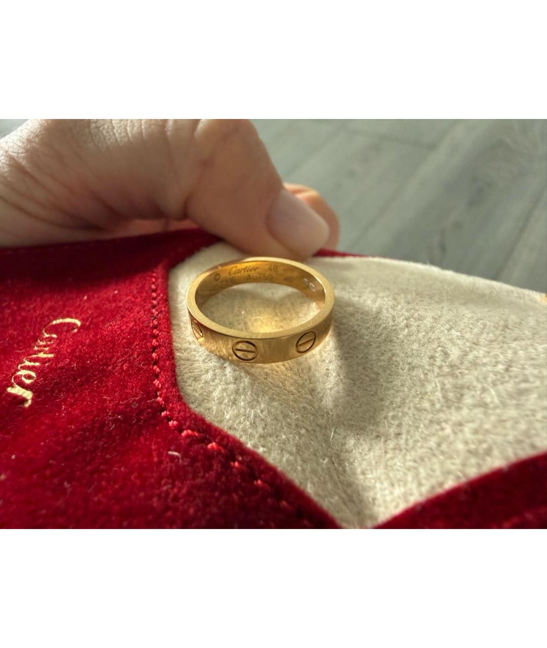 CARTIER Желтое кольцо из желтого золота, фото 9