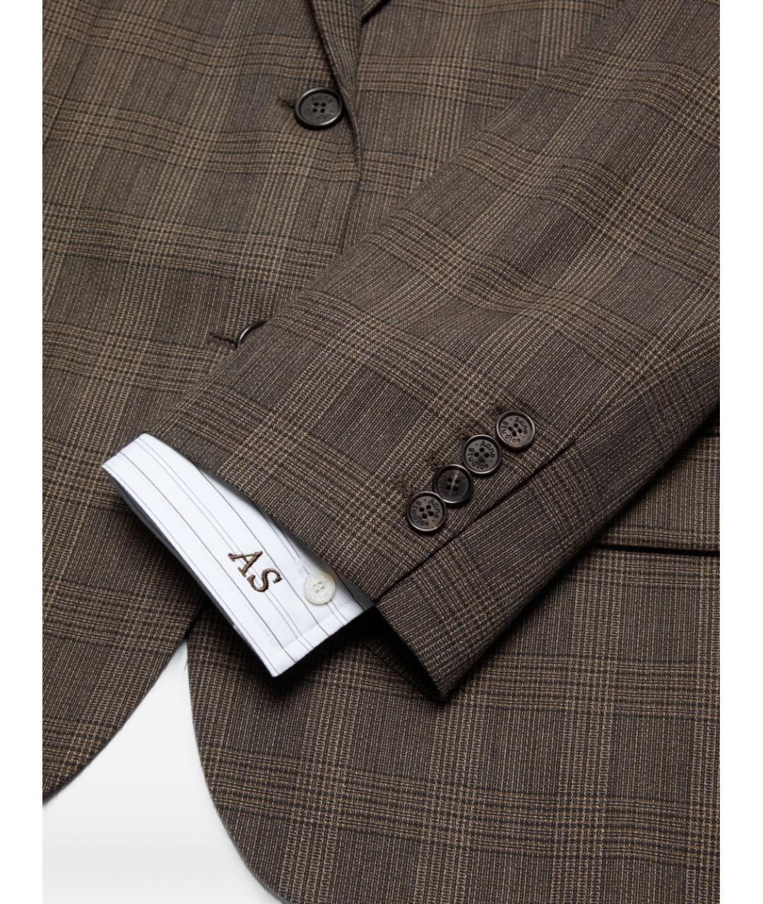 ACNE STUDIOS Коричневый хлопковый жакет/пиджак, фото 4