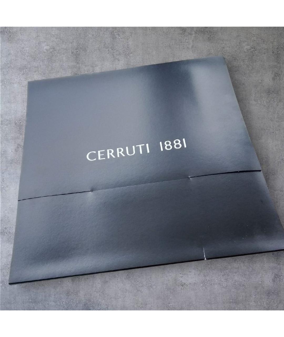 CERRUTI 1881 Серый кашемировый шарф, фото 6