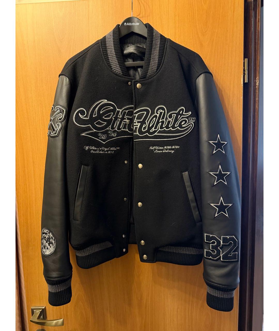 OFF-WHITE Черная куртка, фото 9