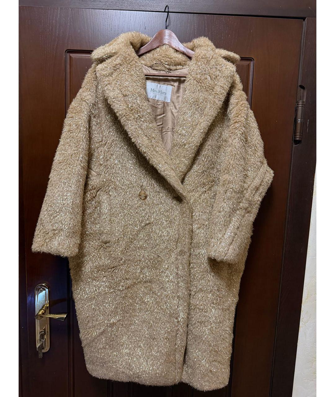 MAX MARA Золотое пальто, фото 5