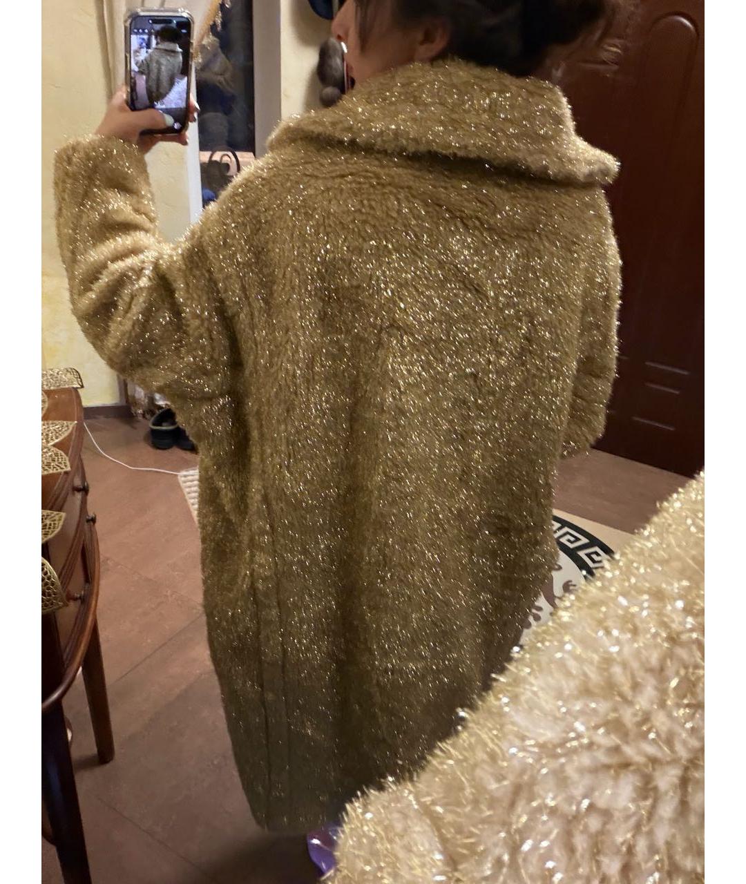 MAX MARA Золотое пальто, фото 2