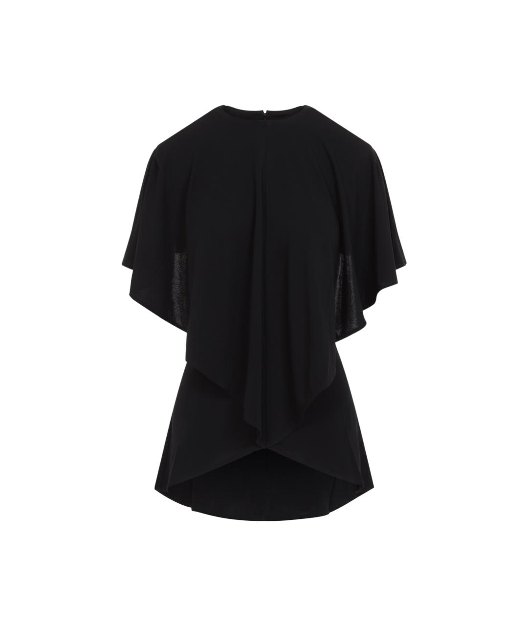 JACQUEMUS Черная полиэстеровая футболка, фото 1
