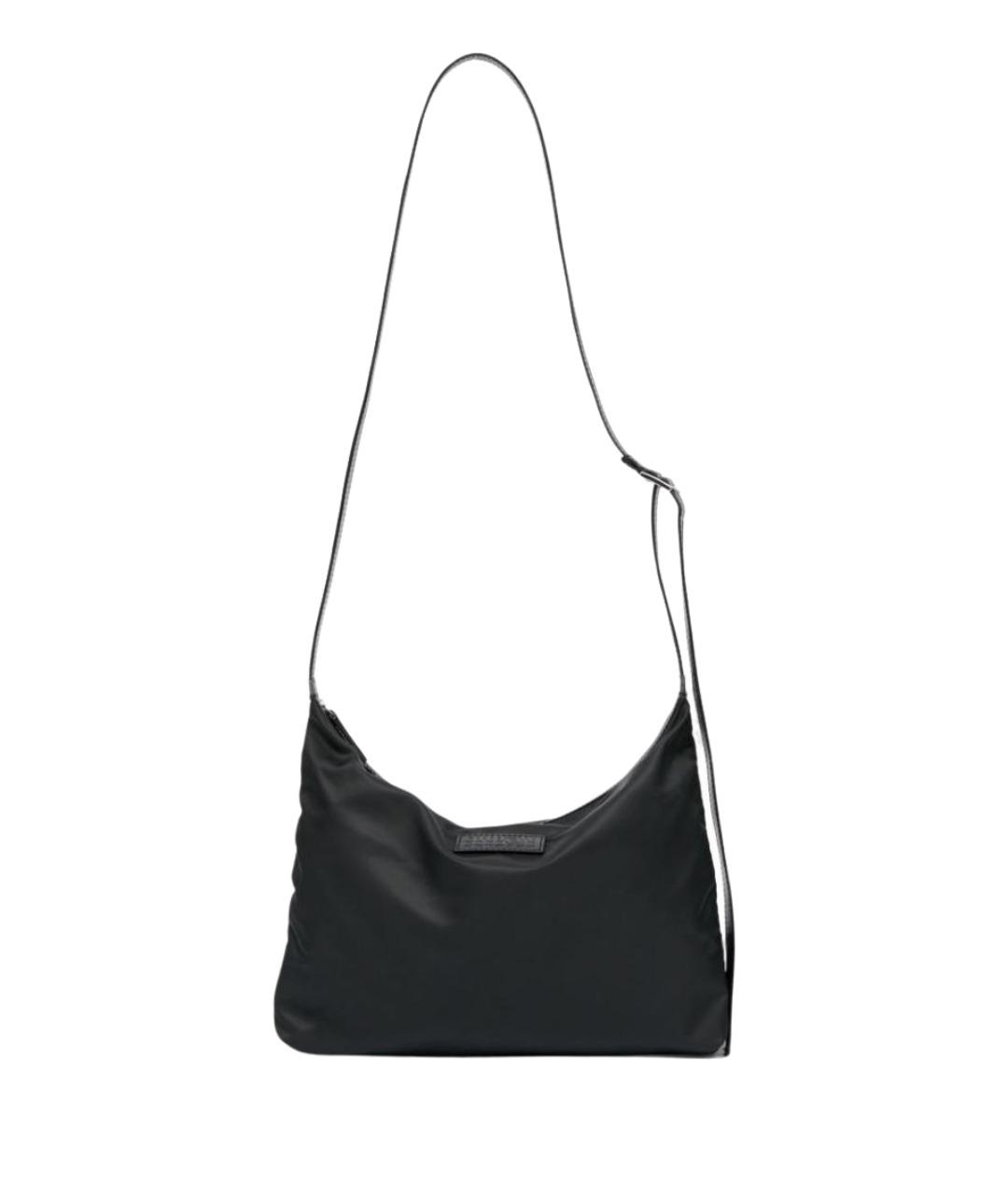 MM6 MAISON MARGIELA Черная нейлоновая сумка через плечо, фото 1