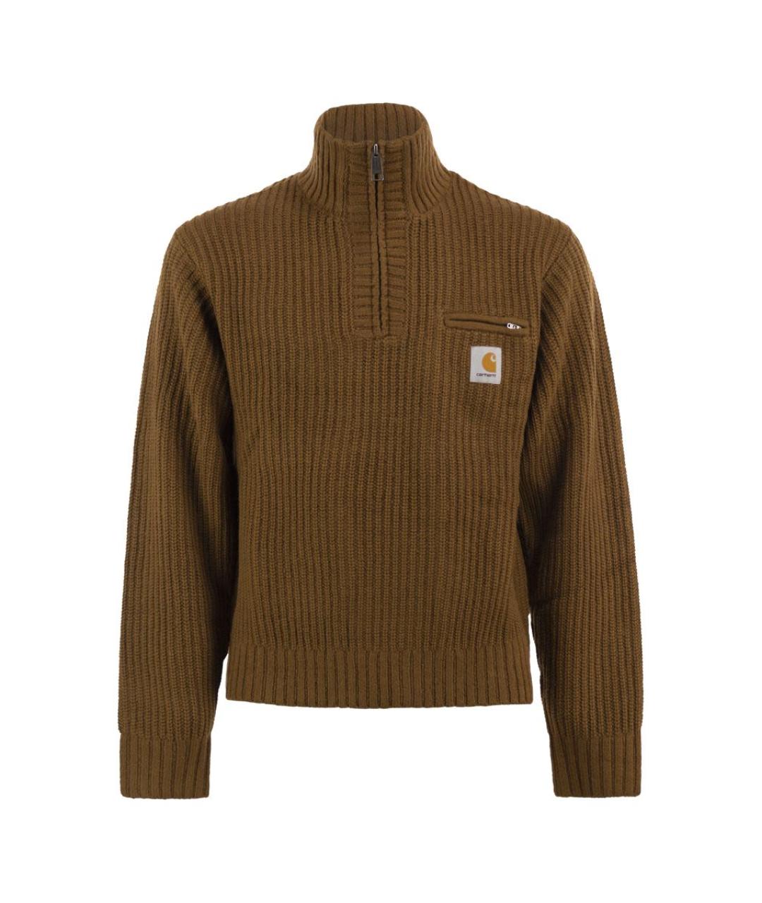 CARHARTT WIP Коричневый джемпер / свитер, фото 1