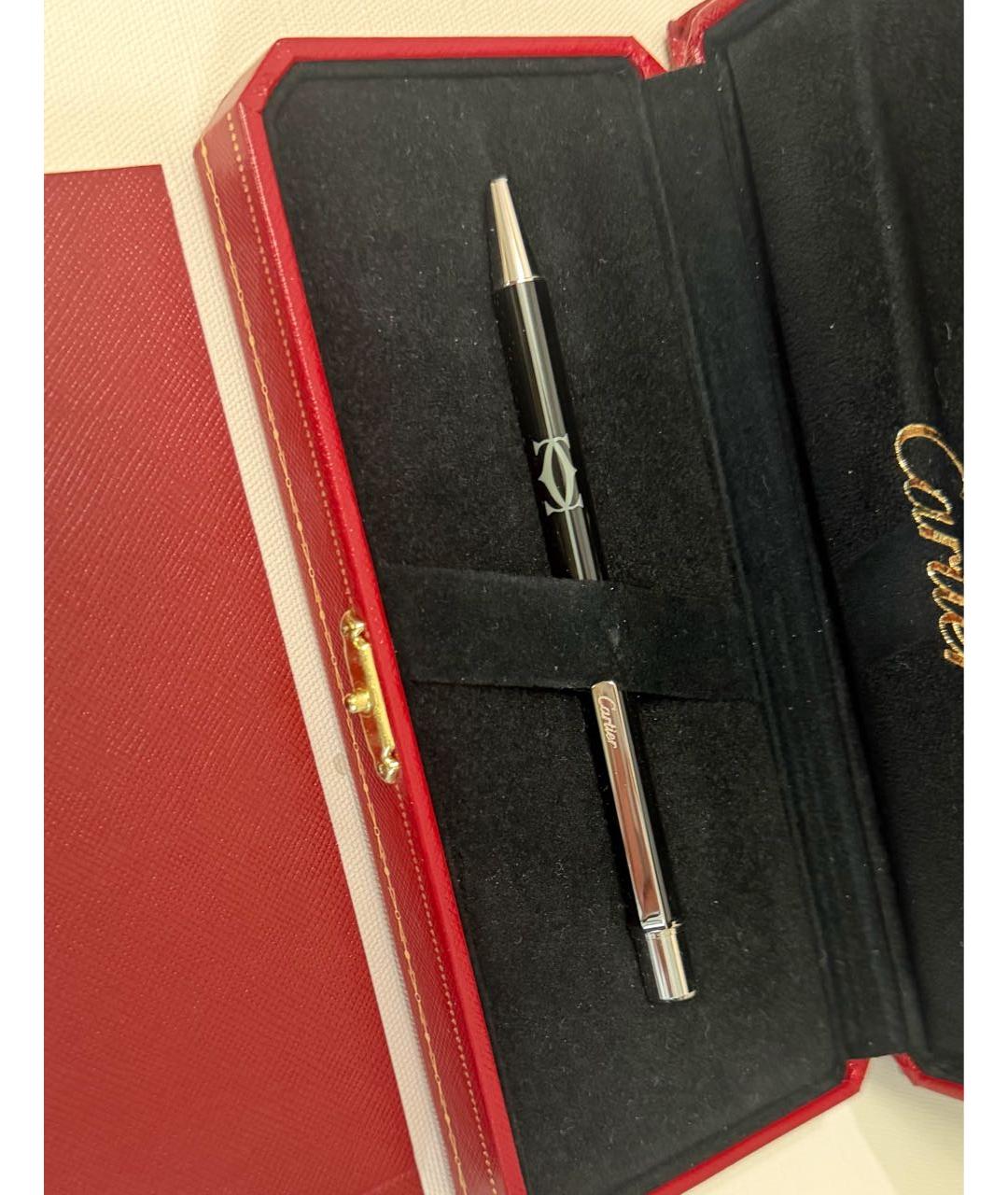CARTIER Черная шариковая ручка, фото 3