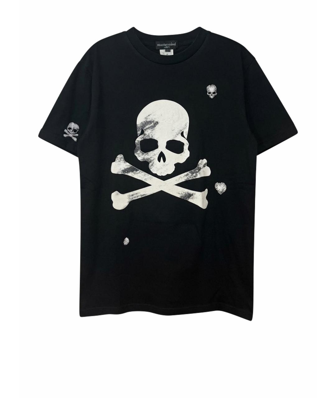 MASTERMIND JAPAN Черная хлопковая футболка, фото 1