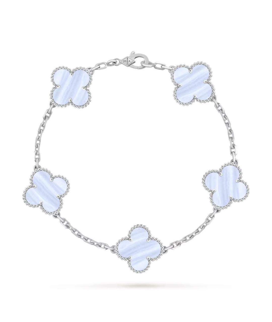 VAN CLEEF & ARPELS Серебряный браслет из белого золота, фото 1