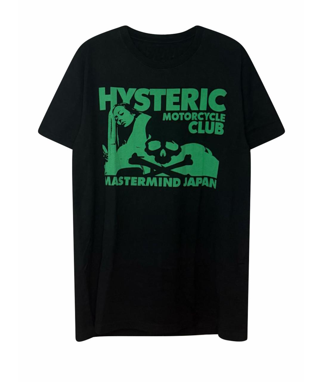 MASTERMIND JAPAN Черная хлопковая футболка, фото 1