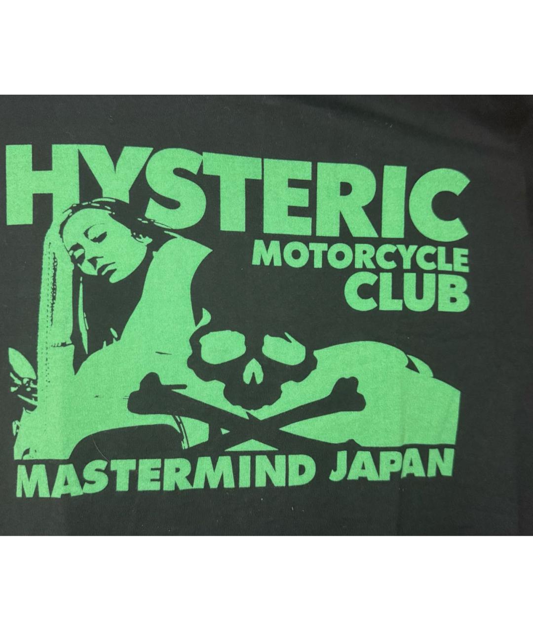 MASTERMIND JAPAN Черная хлопковая футболка, фото 3