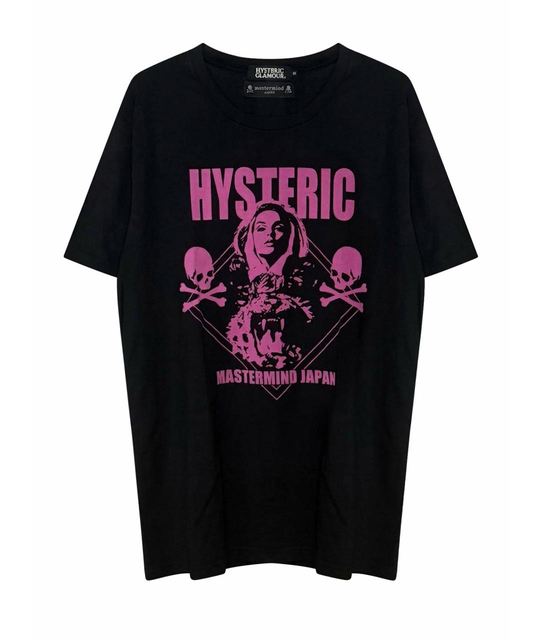 MASTERMIND JAPAN Черная хлопковая футболка, фото 1