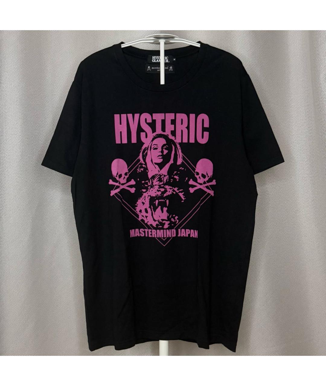 MASTERMIND JAPAN Черная хлопковая футболка, фото 8