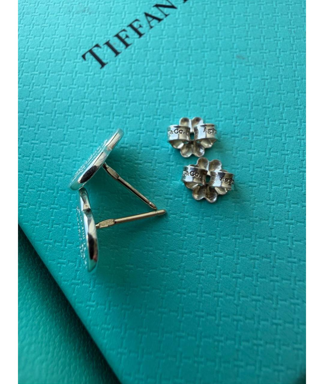 TIFFANY&CO Серебряные серебряные серьги, фото 4