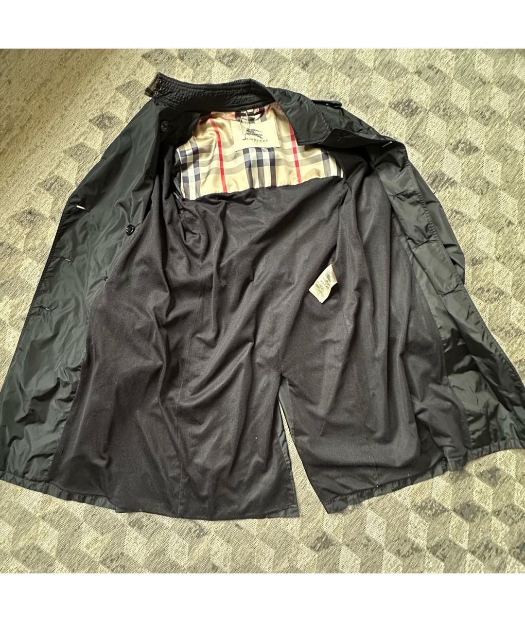 BURBERRY Черный тренч/плащ, фото 3