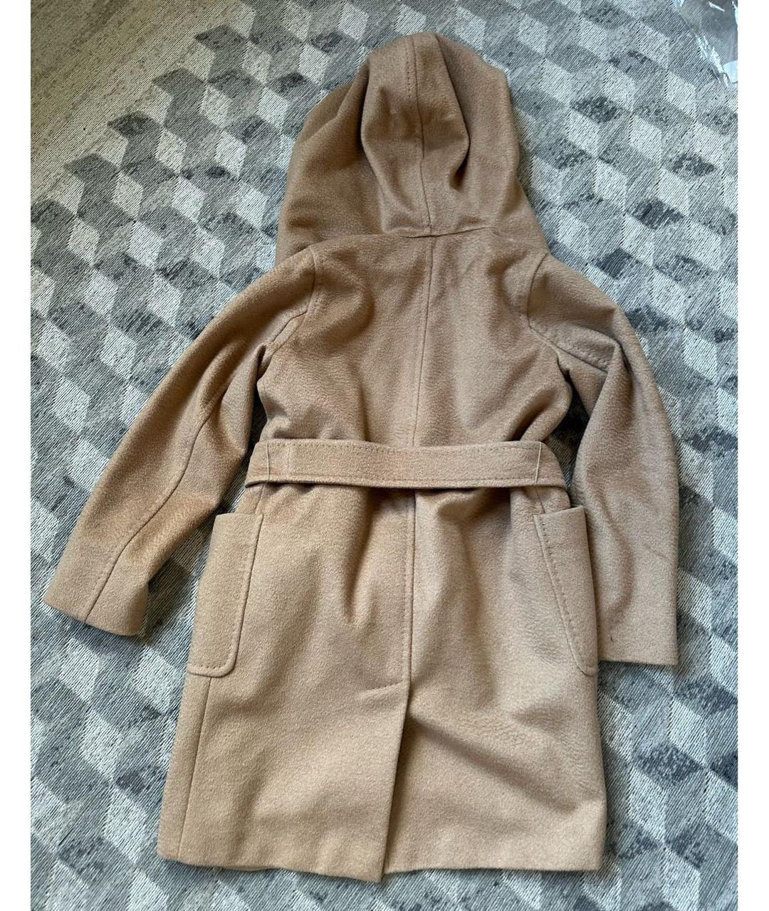 MAX MARA Горчичное кашемировое пальто, фото 2