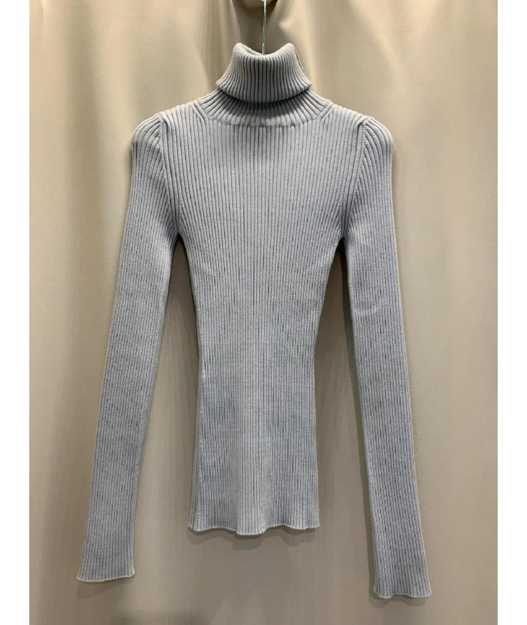 VETEMENTS Серый шерстяной джемпер / свитер, фото 9