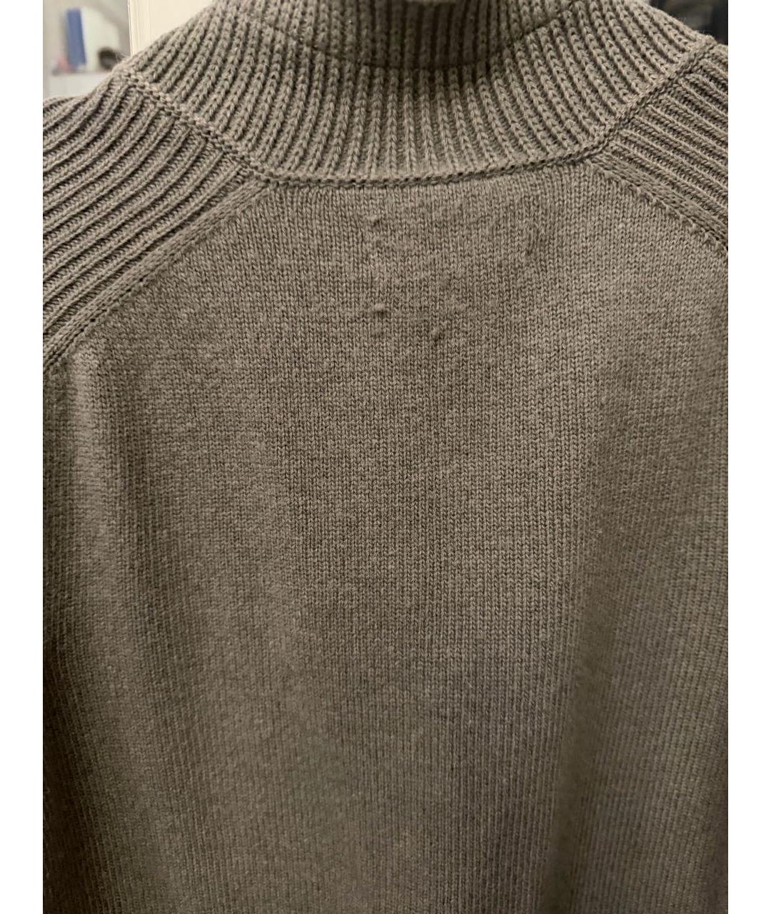 STONE ISLAND Хаки шерстяной джемпер / свитер, фото 8