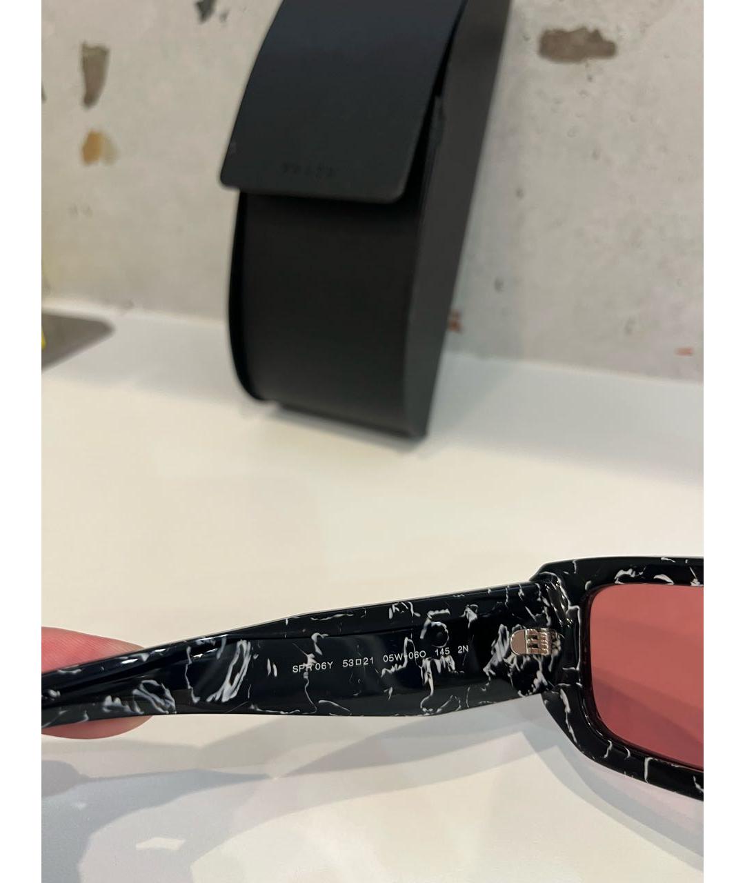 PRADA Мульти пластиковые солнцезащитные очки, фото 5