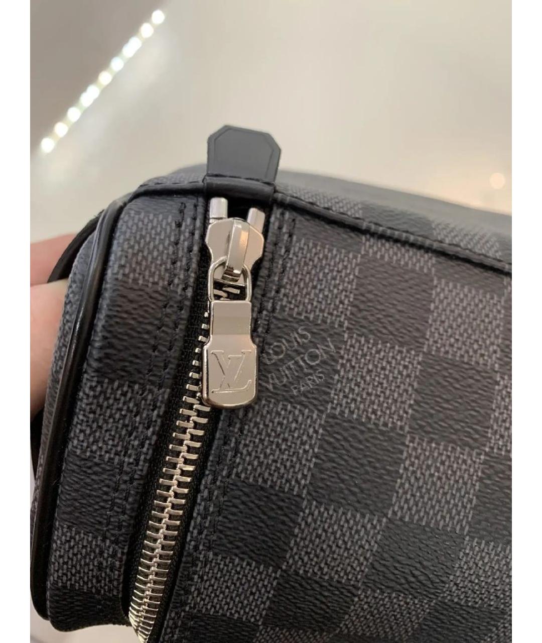 LOUIS VUITTON Серый кошелек, фото 4