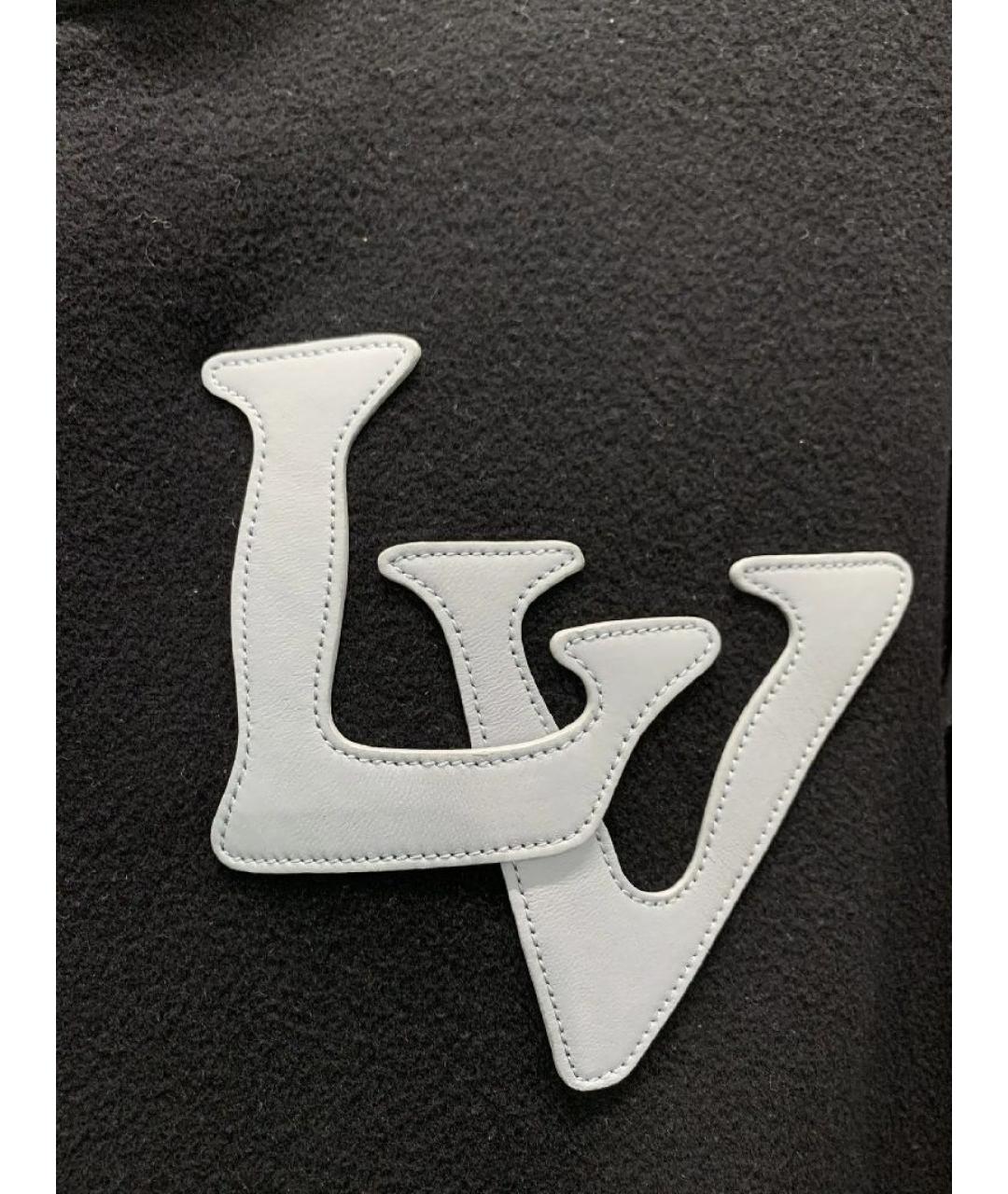 LOUIS VUITTON Черная кожаная куртка, фото 5