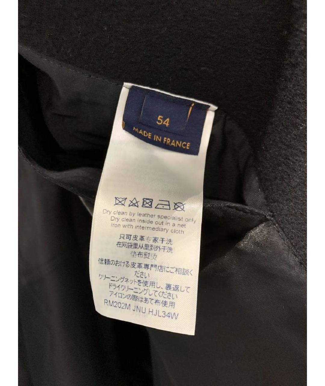 LOUIS VUITTON Черная кожаная куртка, фото 7