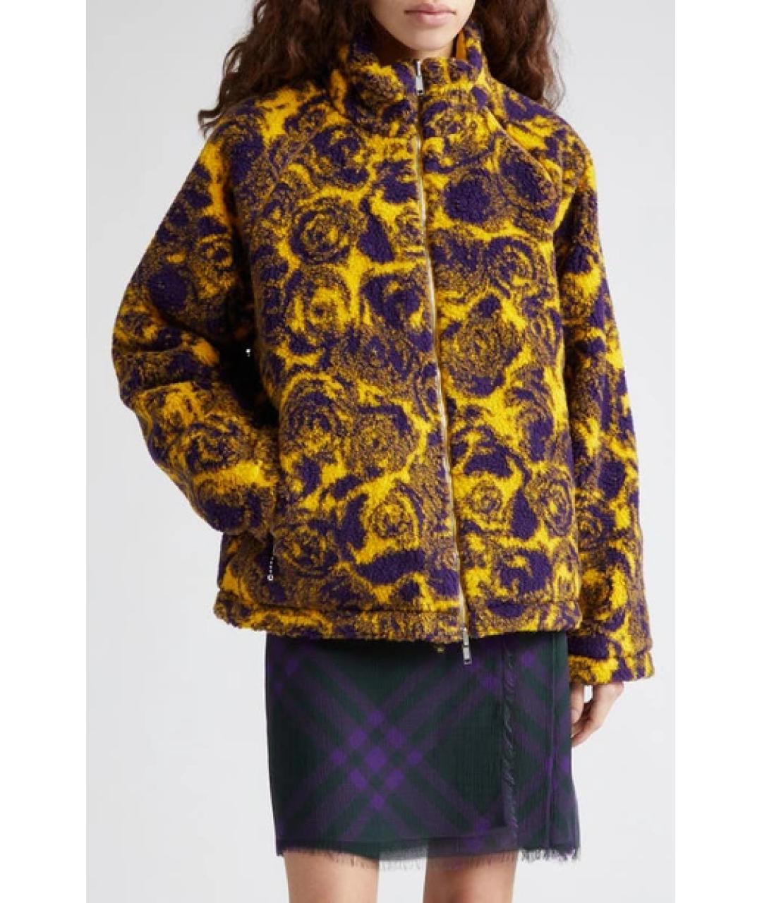 BURBERRY Желтая куртка, фото 2