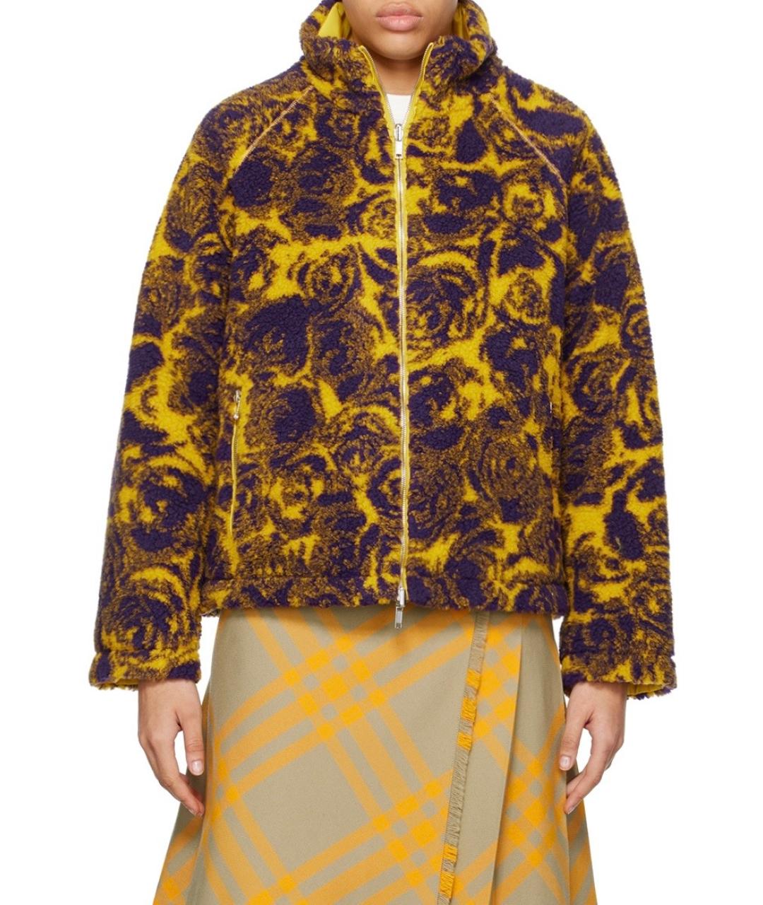 BURBERRY Желтая куртка, фото 3