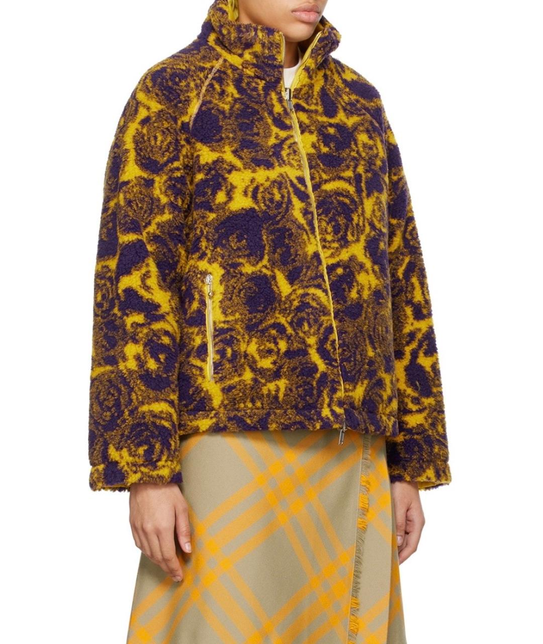 BURBERRY Желтая куртка, фото 4