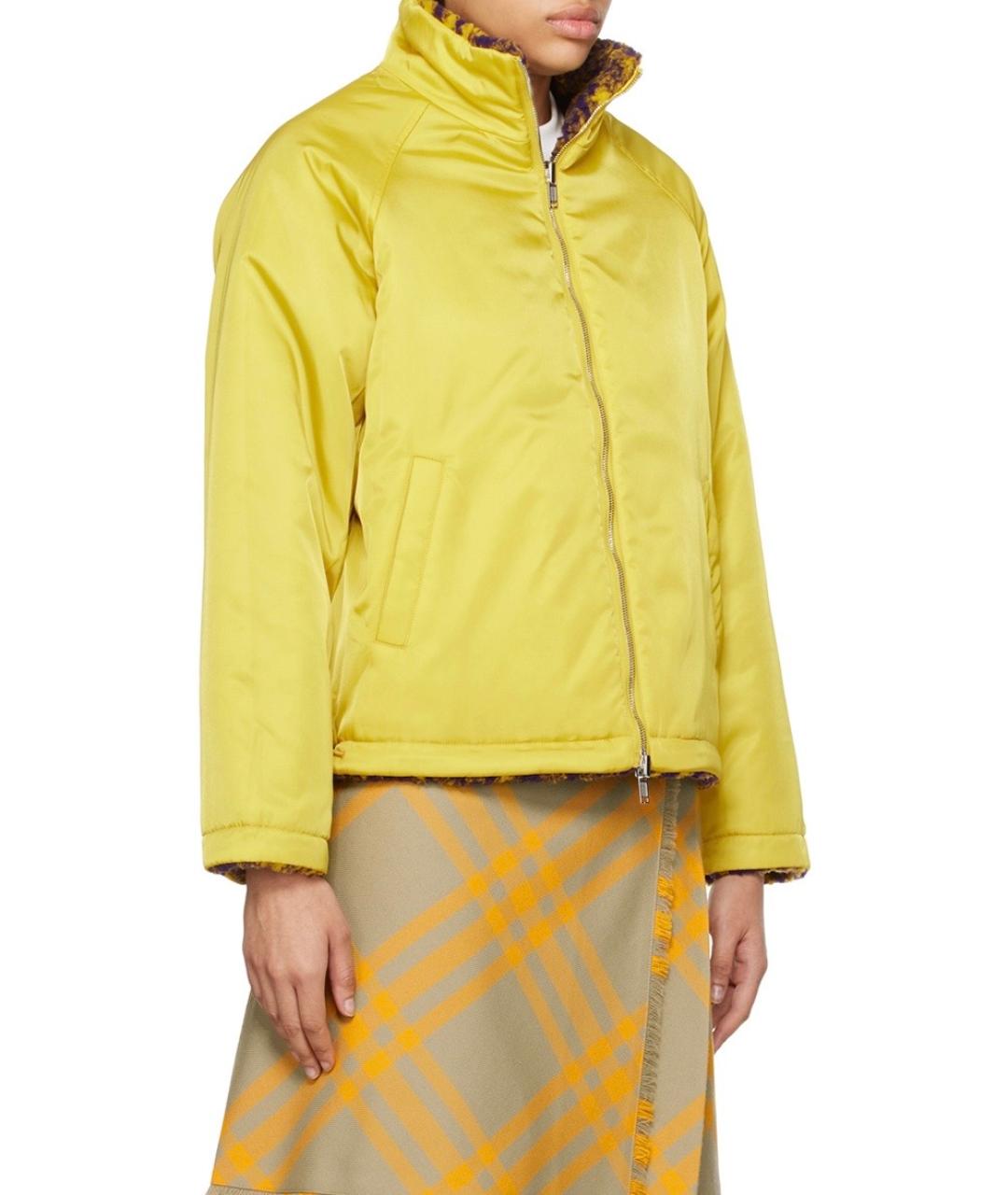 BURBERRY Желтая куртка, фото 6