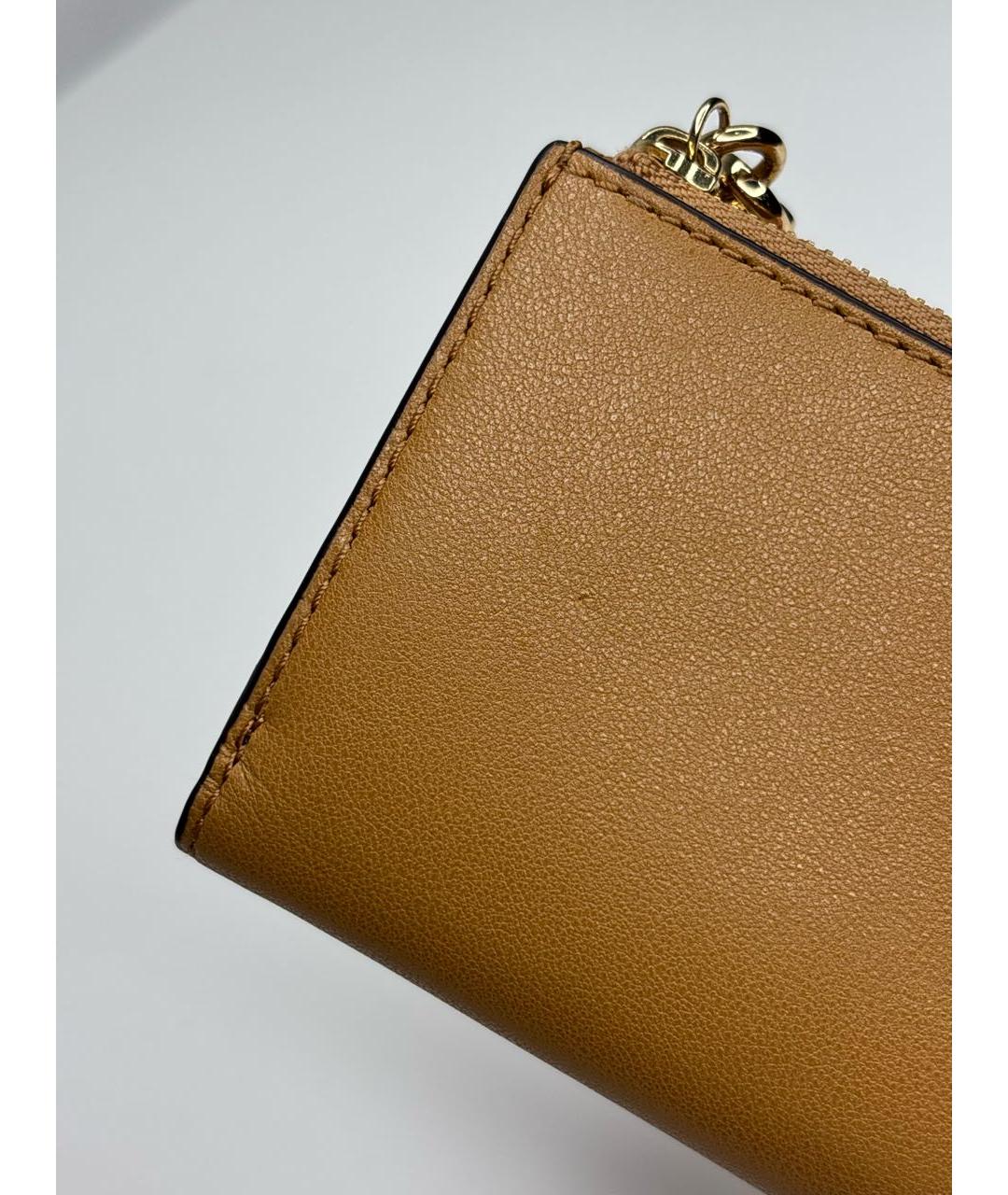 MICHAEL KORS Коричневый кожаный кошелек, фото 8