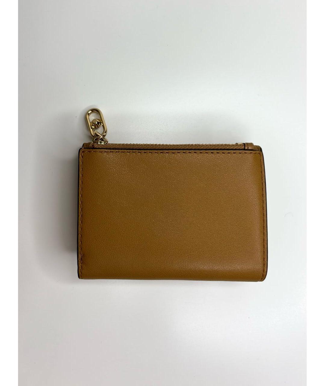 MICHAEL KORS Коричневый кожаный кошелек, фото 4