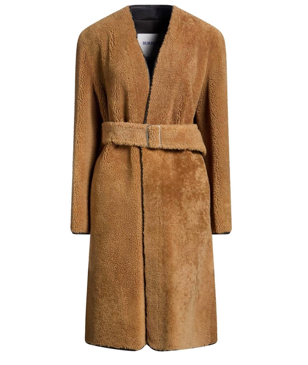 BURBERRY Коричневое пальто, фото 1