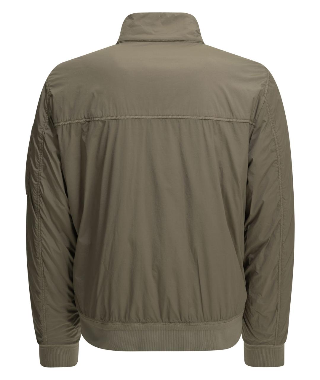 CP COMPANY Бежевая полиамидовая куртка, фото 2