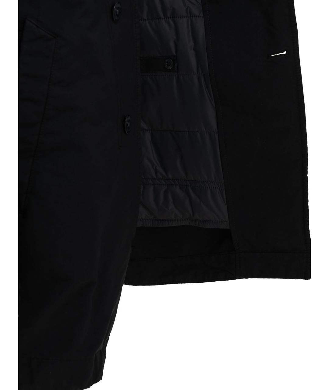 STONE ISLAND Синее полиэстеровое пальто, фото 4
