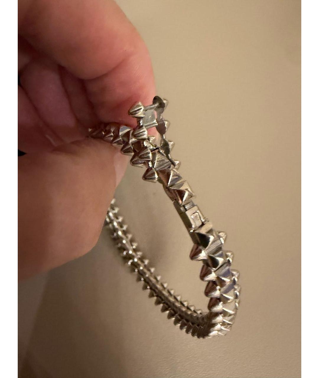 CARTIER Серебряный браслет из белого золота, фото 4