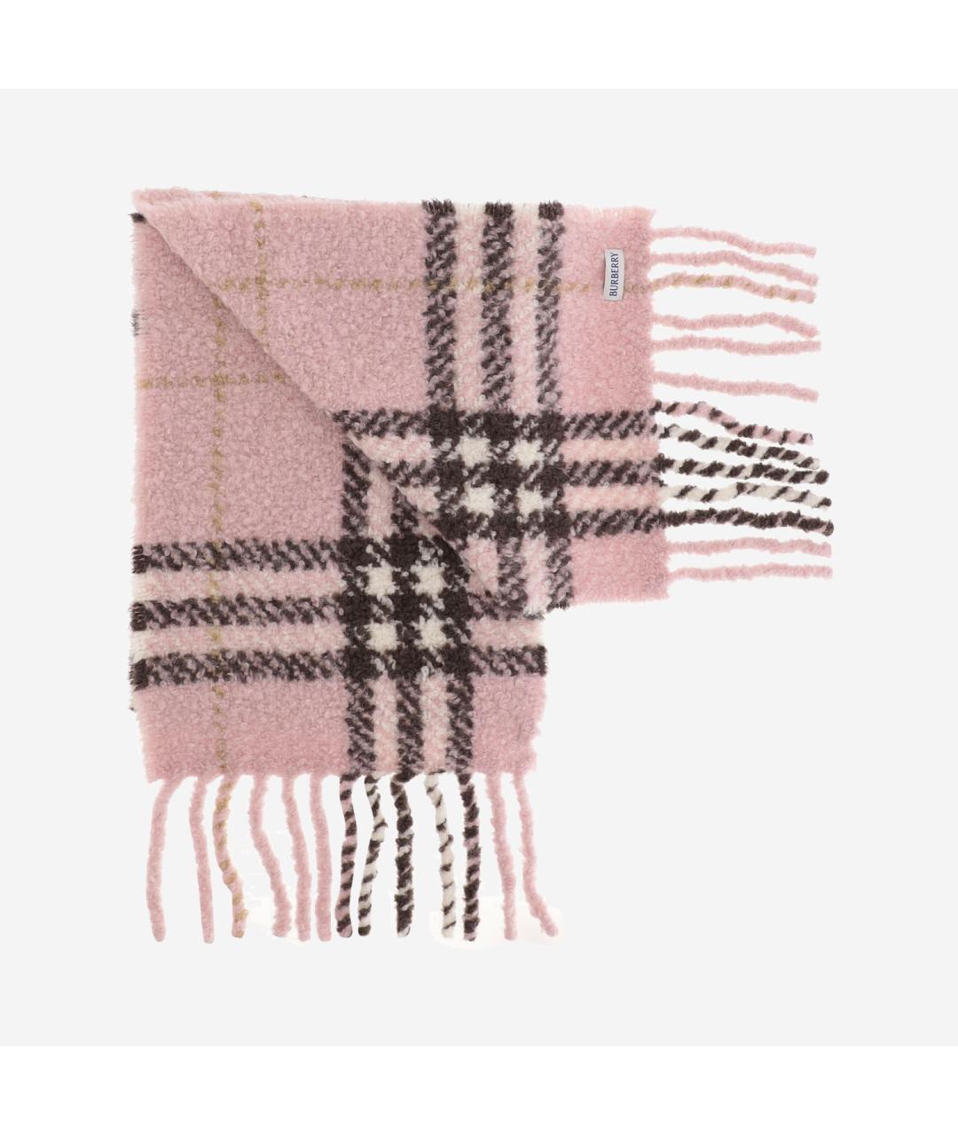 BURBERRY Мульти шерстяной шарф, фото 3