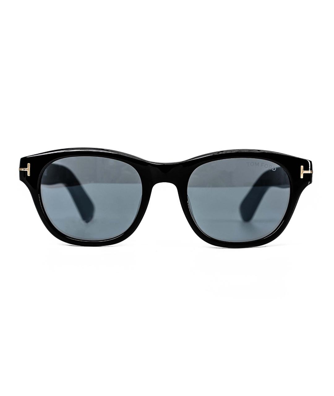 TOM FORD Черные пластиковые солнцезащитные очки, фото 2