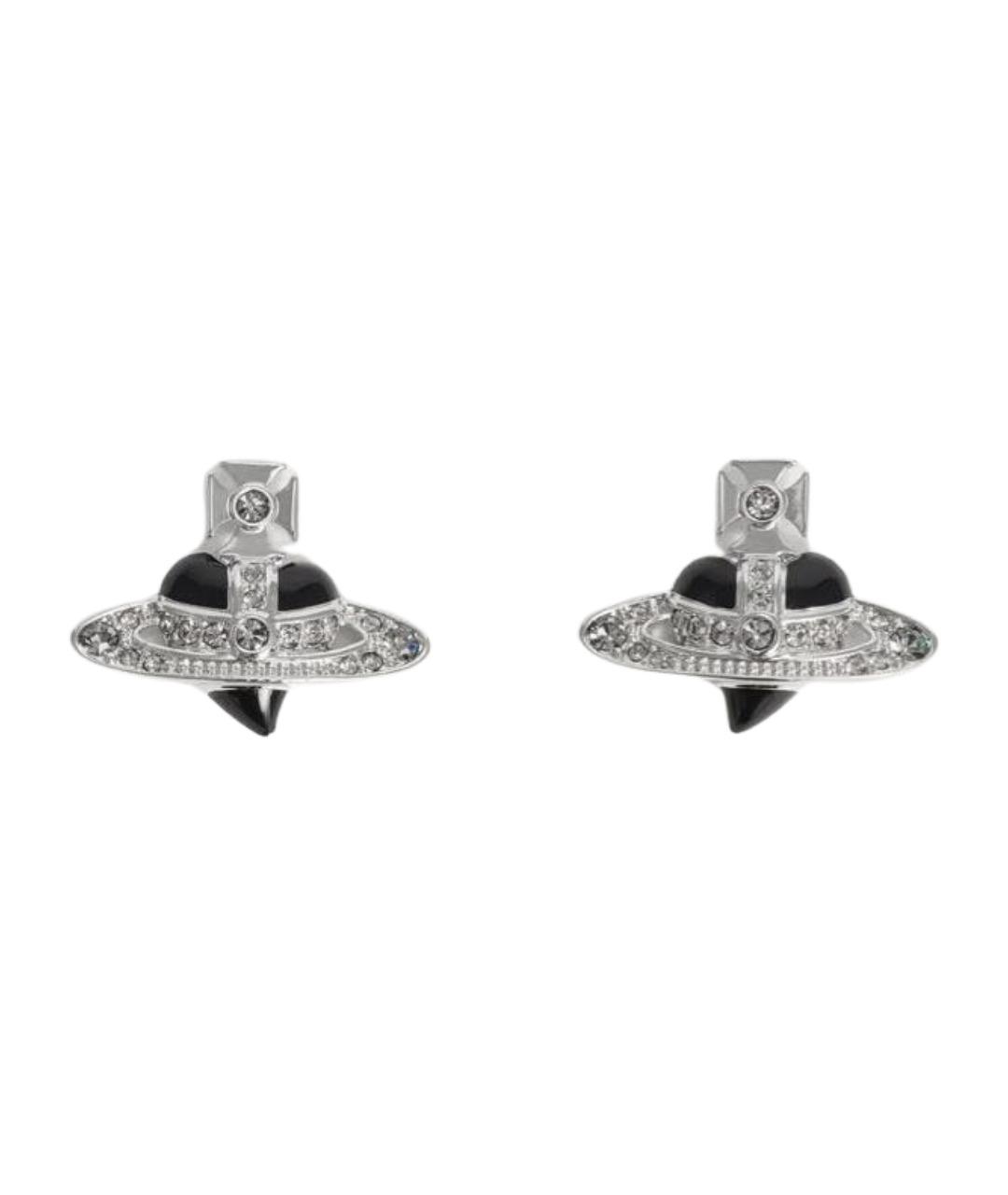 VIVIENNE WESTWOOD Серебряные латунные серьги, фото 1