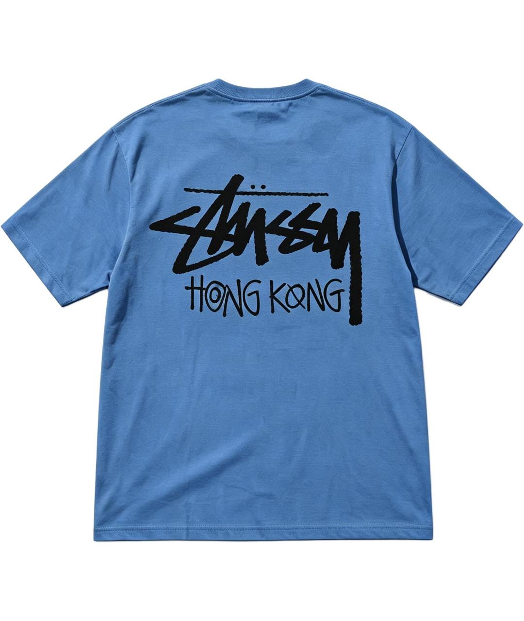 STUSSY Синяя футболка, фото 2