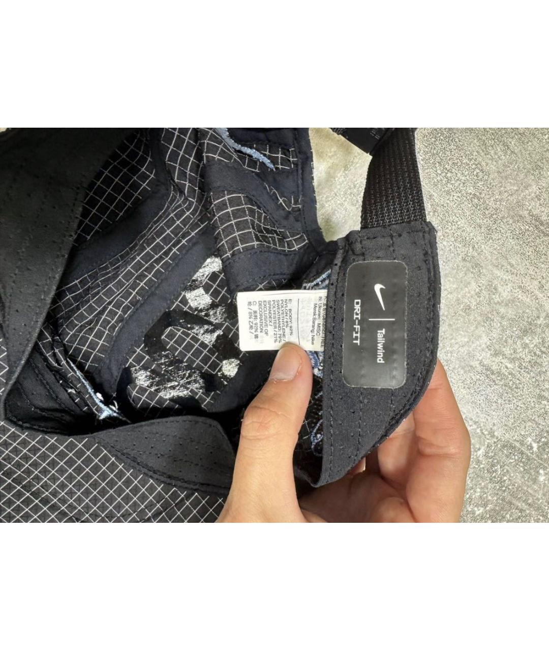 NIKE X OFF-WHITE Черная синтетическая кепка/бейсболка, фото 5