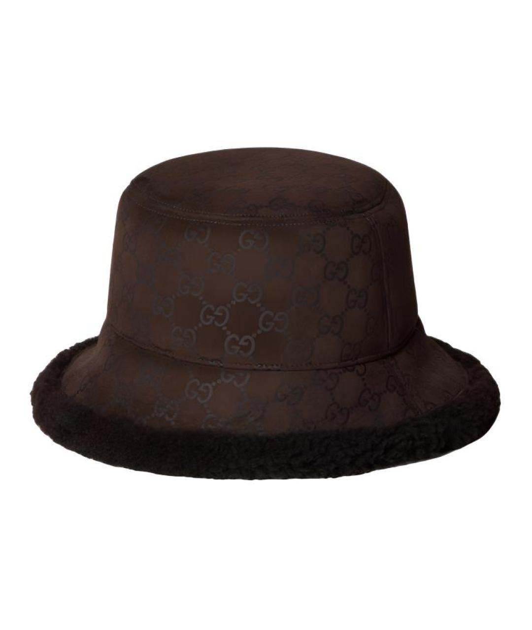 GUCCI Коричневая панама, фото 2