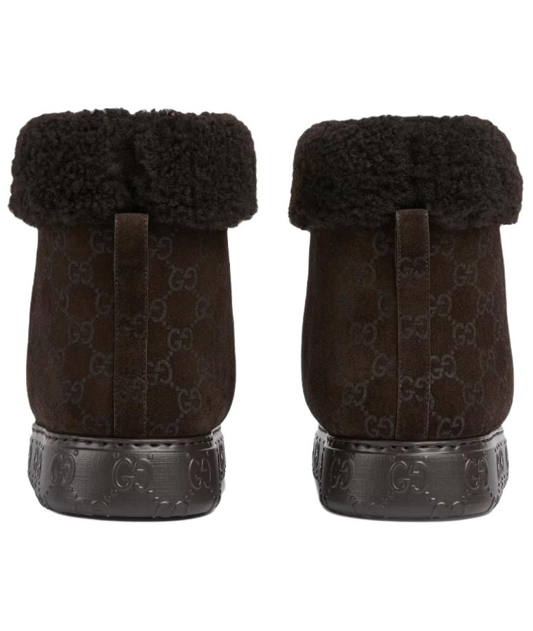 GUCCI Черные ботинки, фото 5