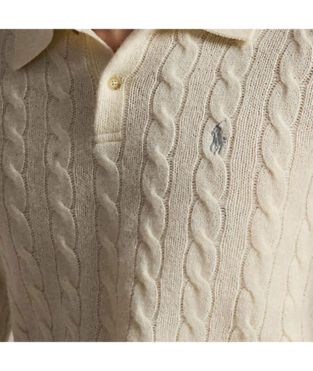 POLO RALPH LAUREN Бежевый джемпер / свитер, фото 5