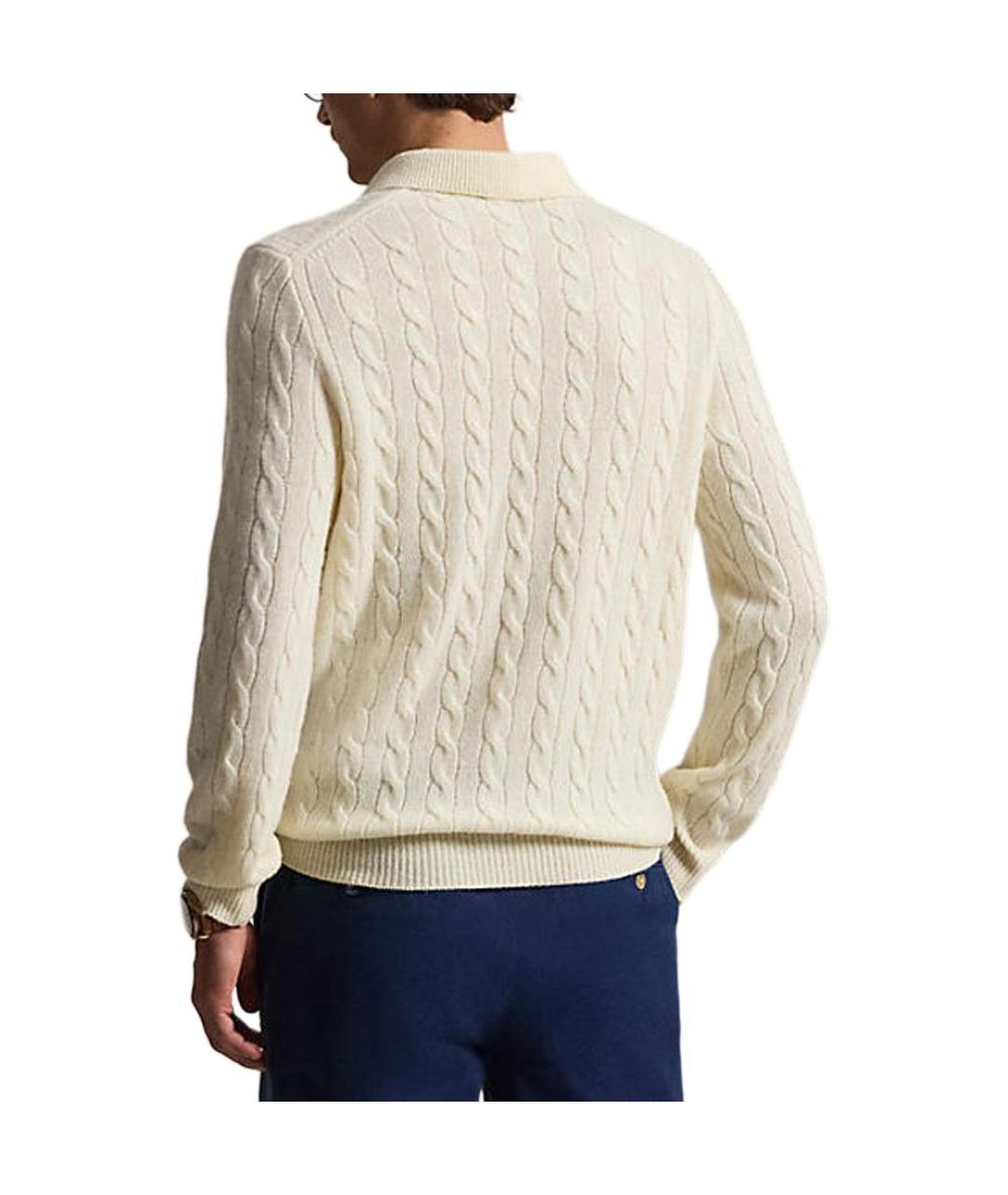 POLO RALPH LAUREN Бежевый джемпер / свитер, фото 4
