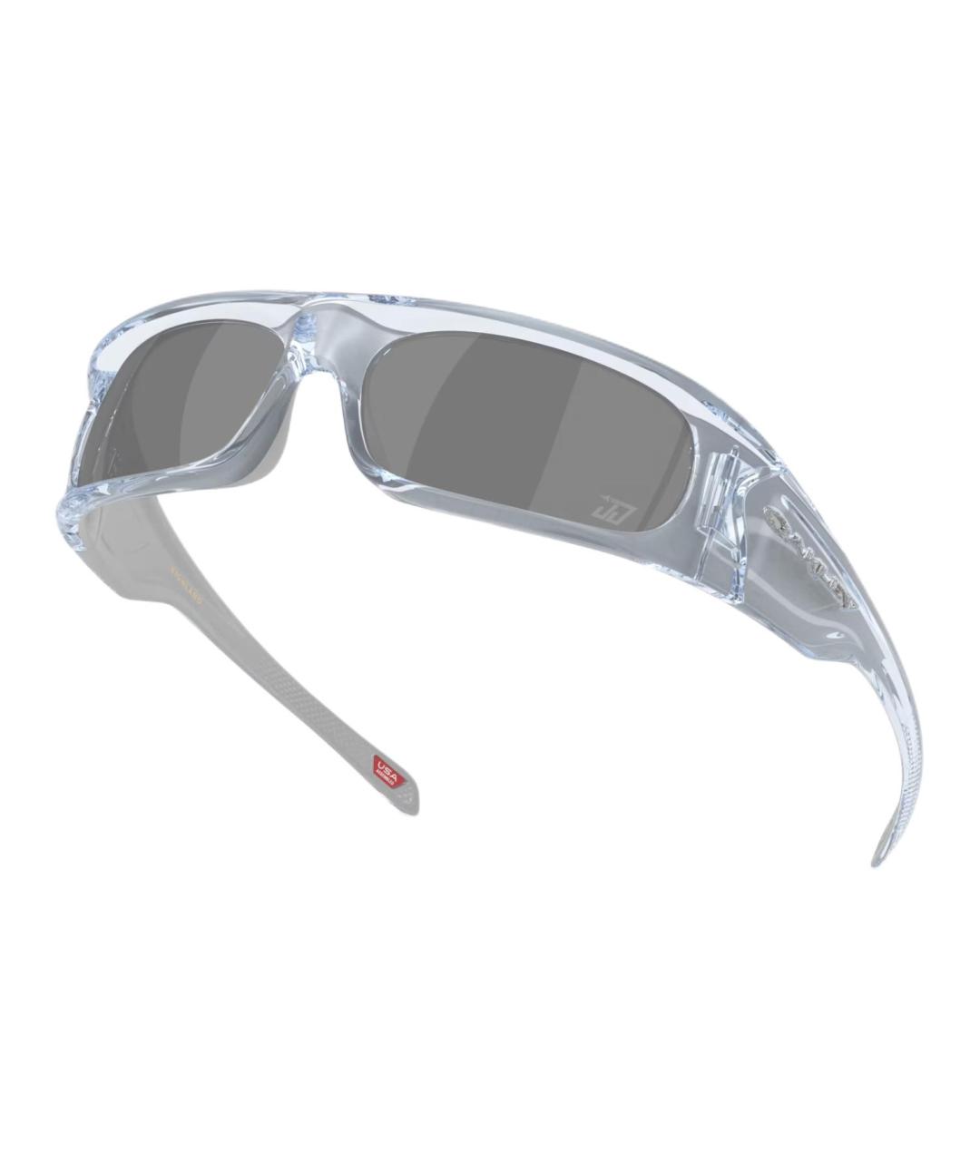 OAKLEY Серые пластиковые солнцезащитные очки, фото 4