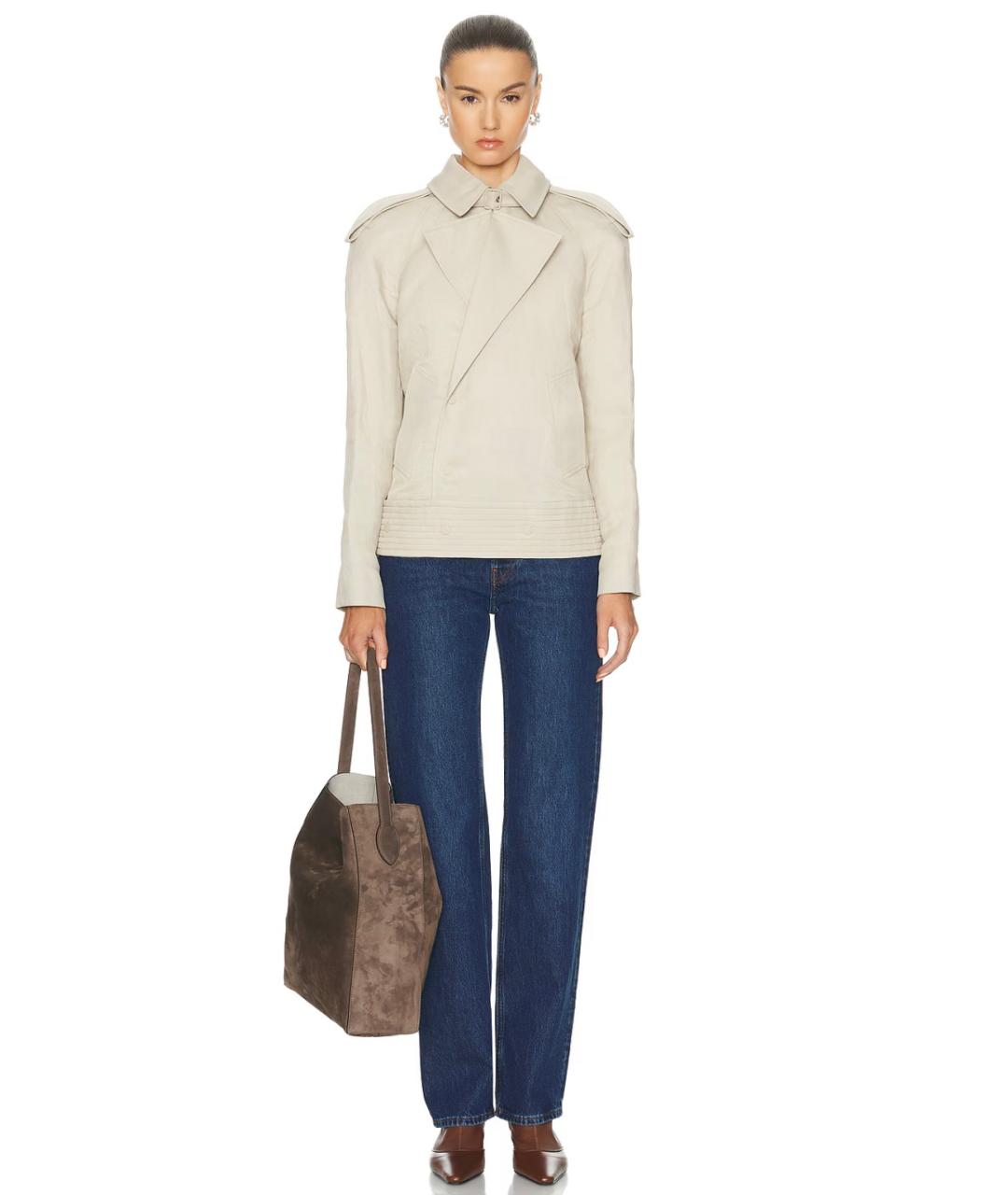BURBERRY Бежевая куртка, фото 5