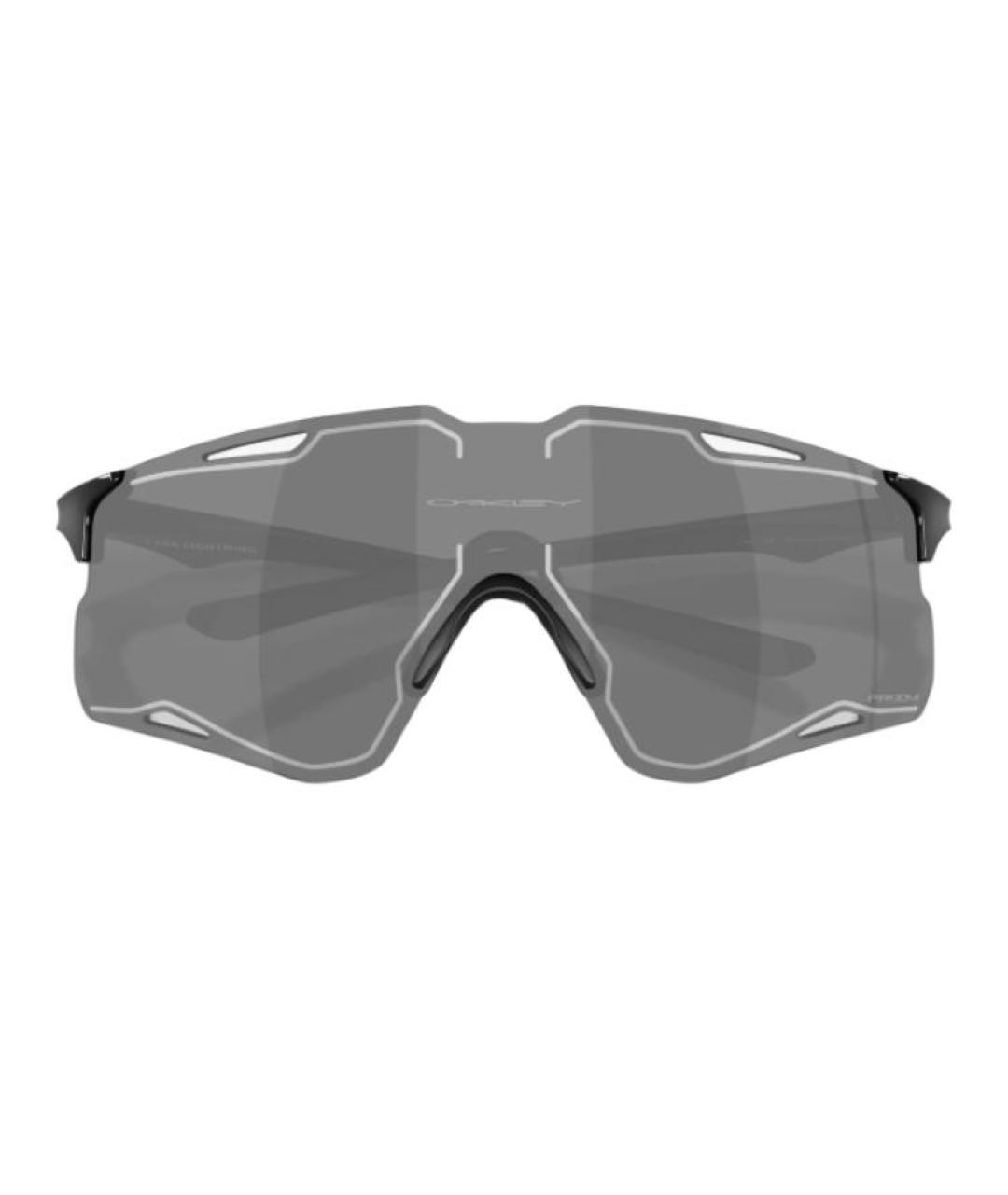 OAKLEY Серые пластиковые солнцезащитные очки, фото 4