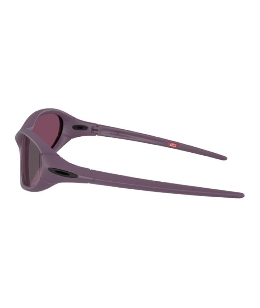 OAKLEY Фиолетовые пластиковые солнцезащитные очки, фото 3