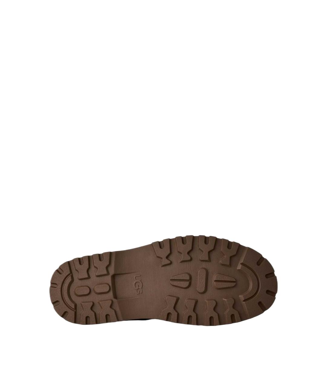 UGG Коричневые низкие ботинки, фото 4