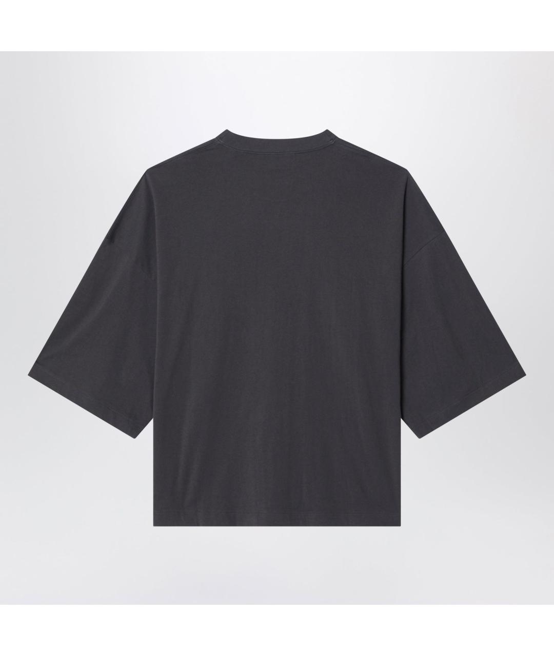 FEAR OF GOD ESSENTIALS Серая хлопковая футболка, фото 2